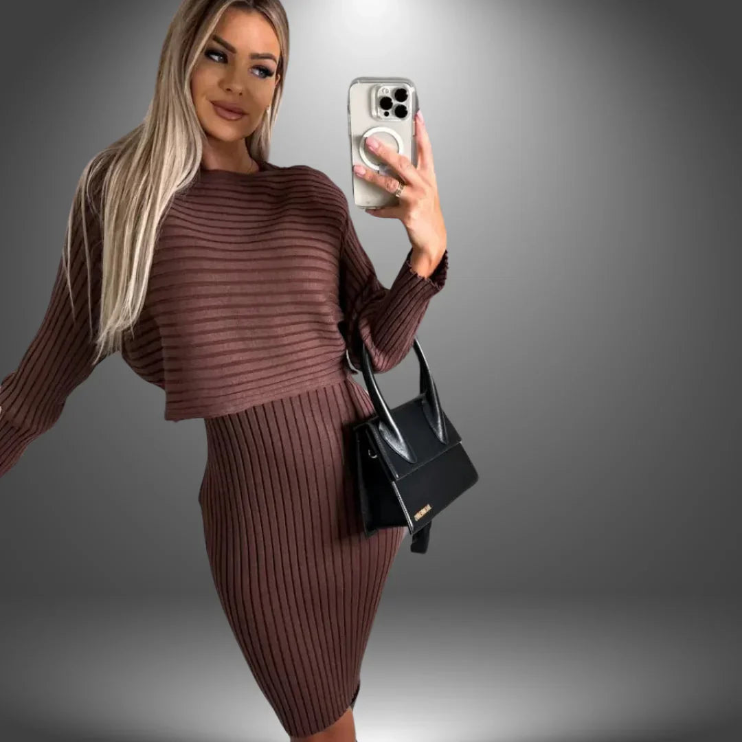 Abigail - Vestido sin mangas + jersey de regalo