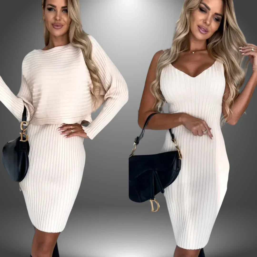 Abigail - Vestido sin mangas + jersey de regalo