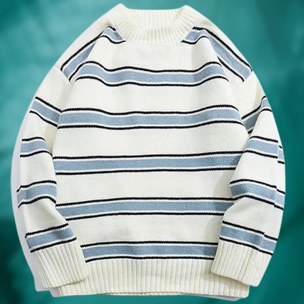 Katherine | Jersey a Rayas en Lana de Cachemira