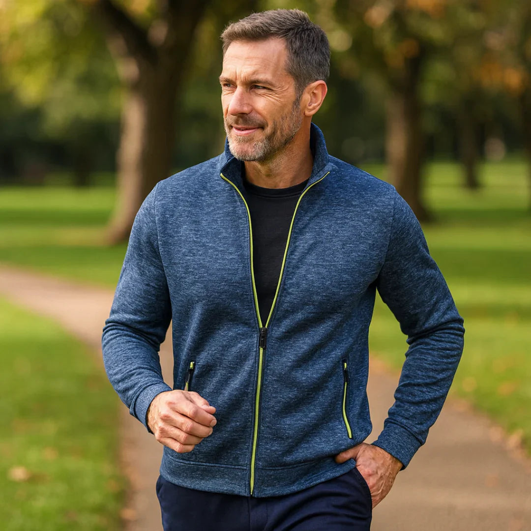 Jacob | Cárdigan de punto atemporal con cremallera