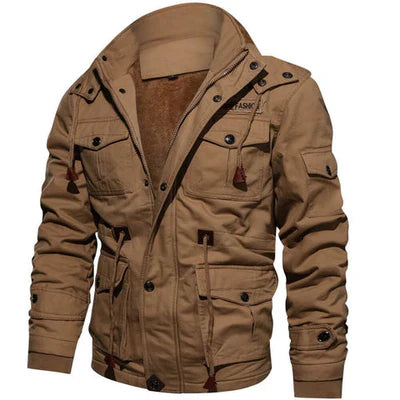 Logan™ | Chaqueta de estilo militar con forro cálido