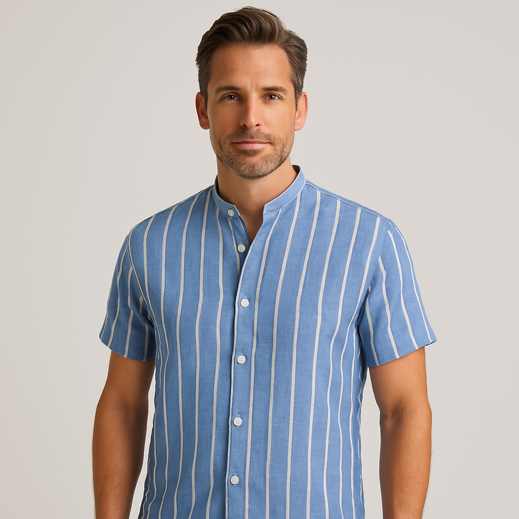 Positano - Camisa de Algodón Orgánico para Hombre