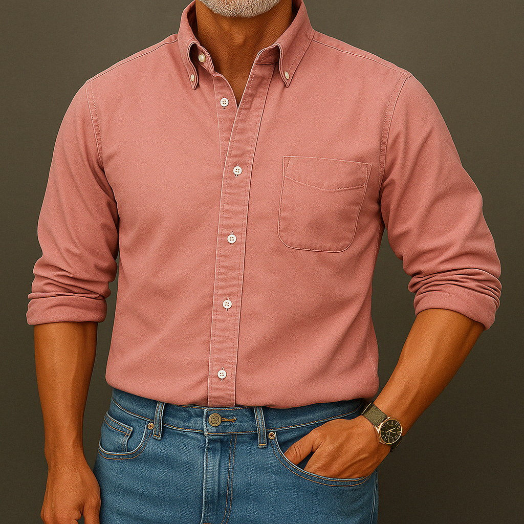 Roberto™ Camisa Clásica de Manga Larga