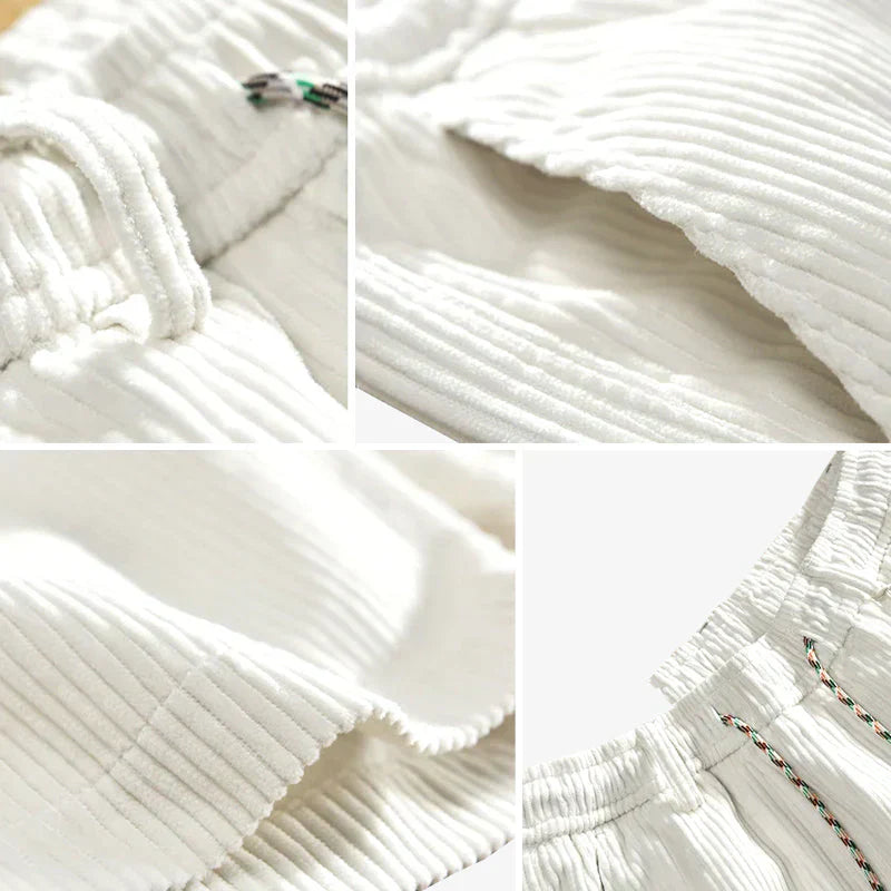 Ezequiel™ Bermudas de pana para hombre