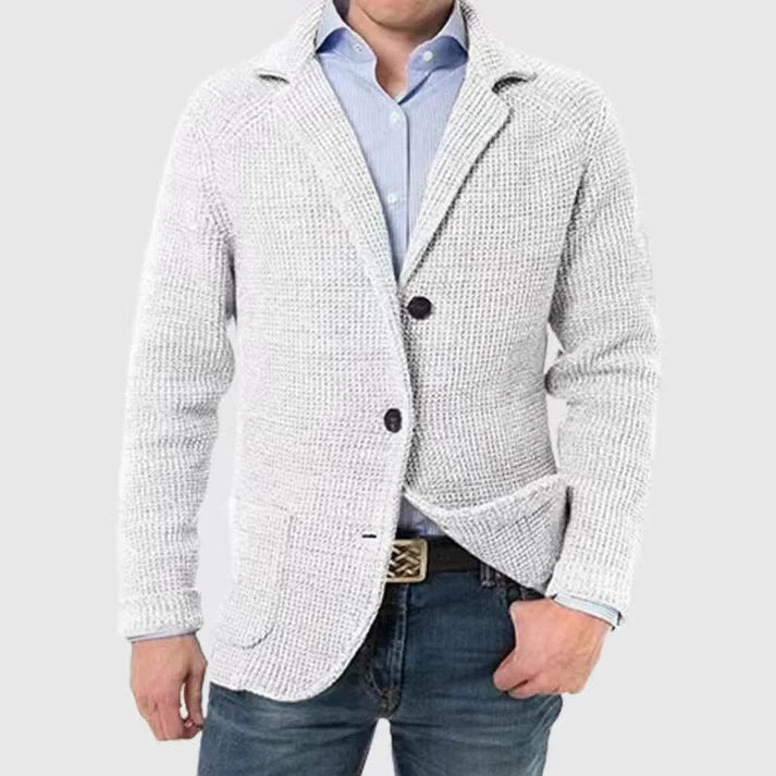 Montreux | Cárdigan de Punto Texturizado y Refinado