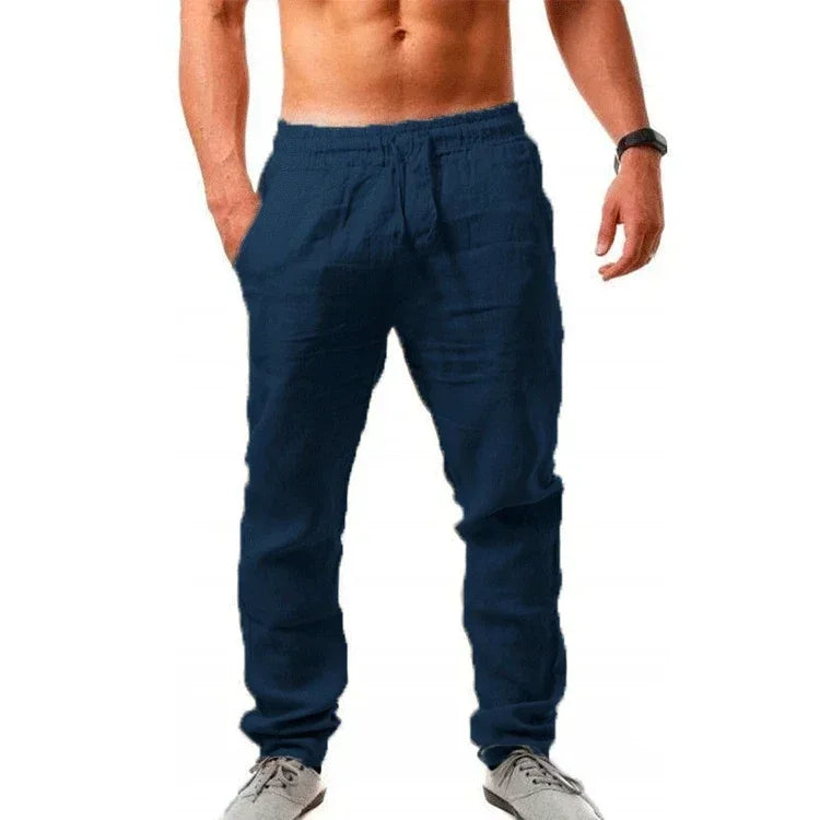 Reinaldo™ Pantalones de lino casual para hombre