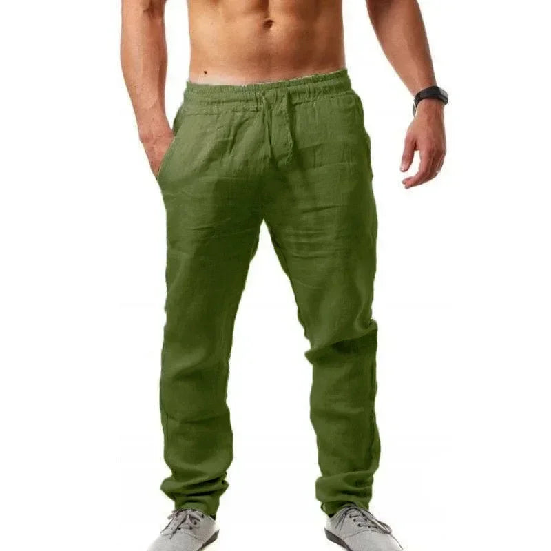 Reinaldo™ Pantalones de lino casual para hombre