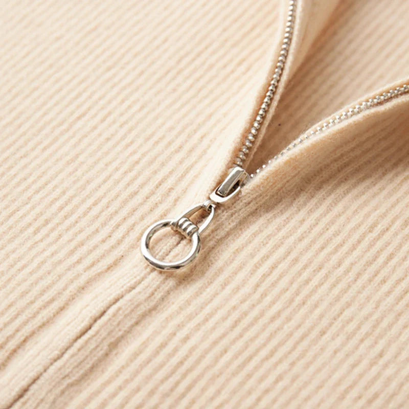 Giovanni Morelli | Men’s 100% Cashmere Full Zip Jumper