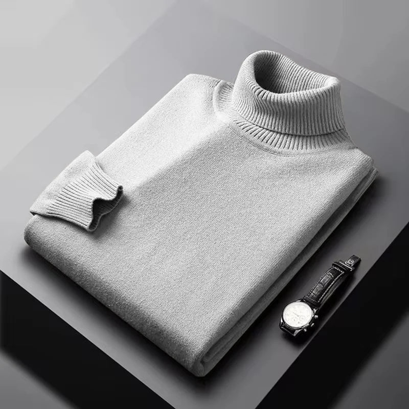 Oxford & Stone | Jersey de Cuello Alto de Cachemira