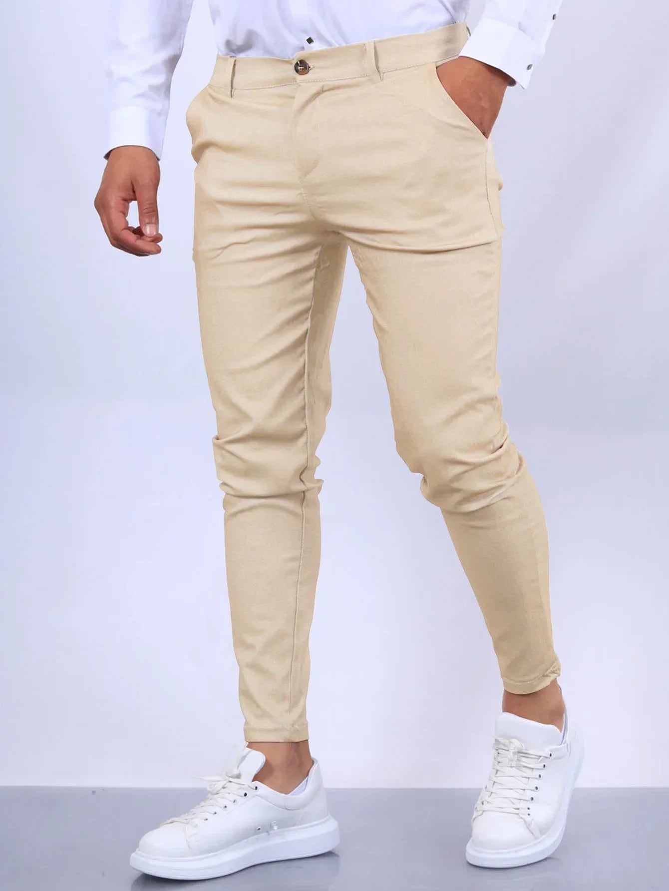 Edwin - Pantalones elásticos elegantes para hombre