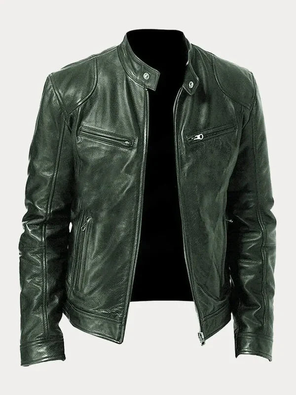 Luke | Chaqueta de Cuero Elegante para Hombre