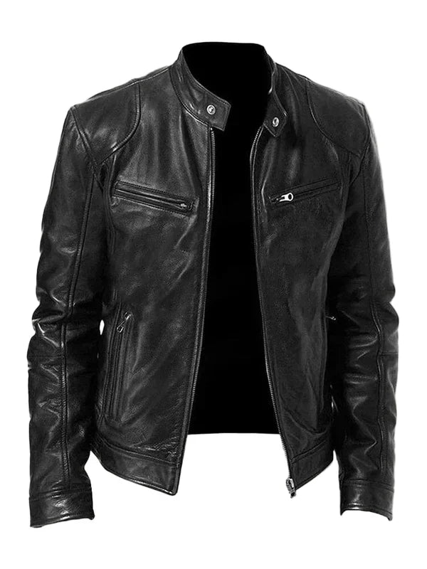 Luke | Chaqueta de Cuero Elegante para Hombre