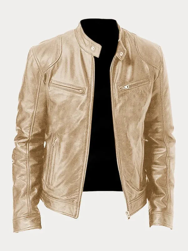 Luke | Chaqueta de Cuero Elegante para Hombre