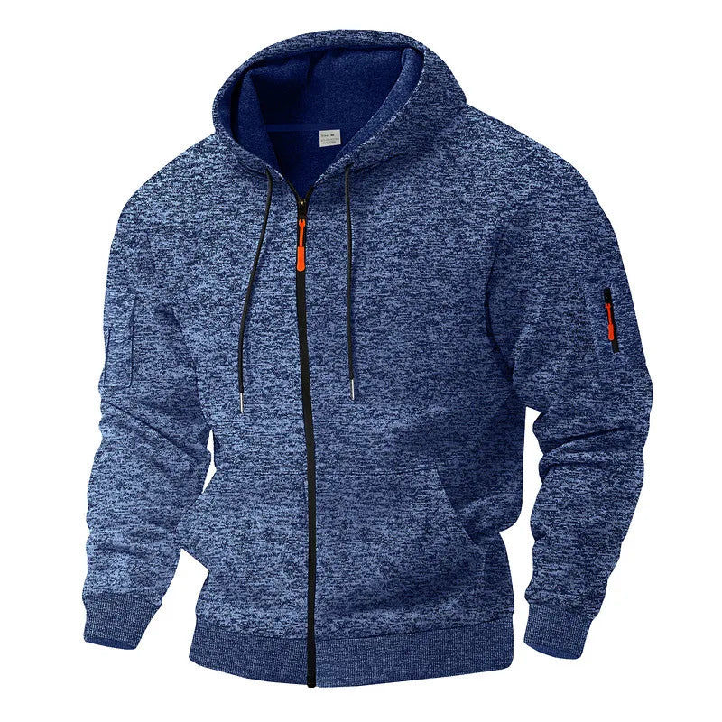 Kaelen | Sudadera casual con cremallera para hombre