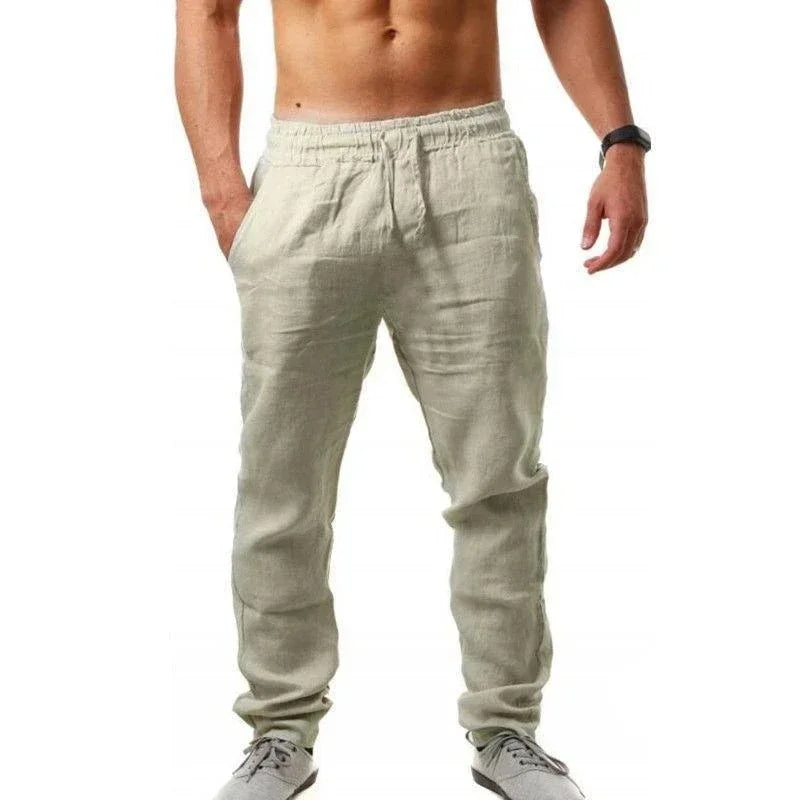 Reinaldo™ Pantalones de lino casual para hombre