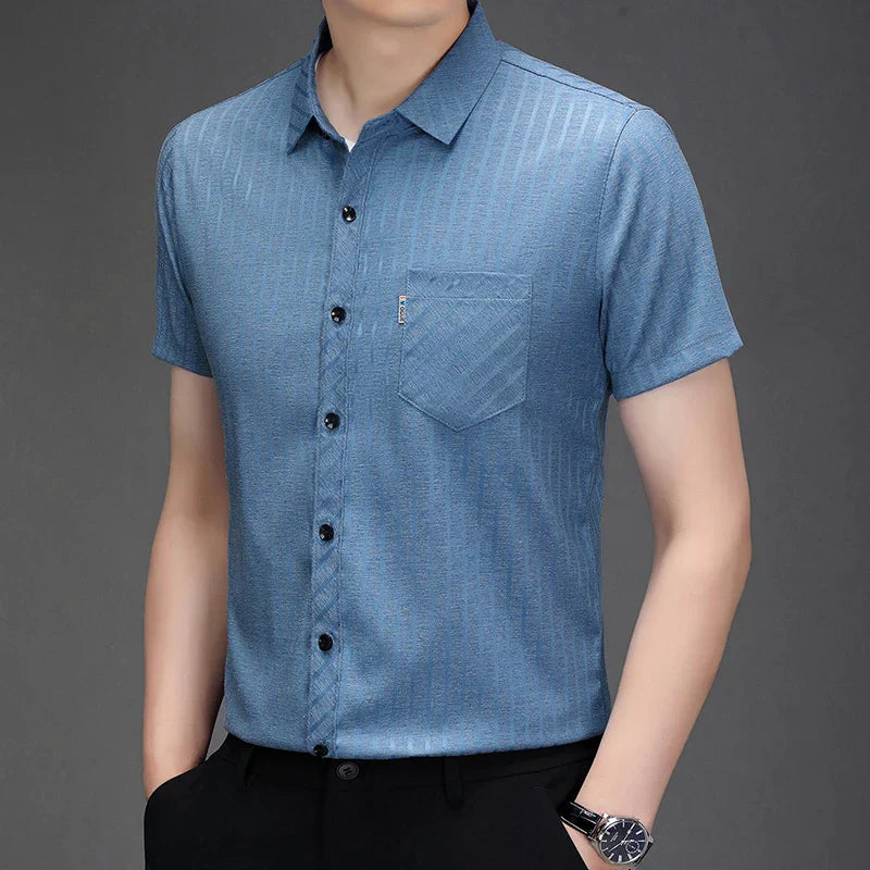 Pablo - Camisa casual de manga corta para hombre