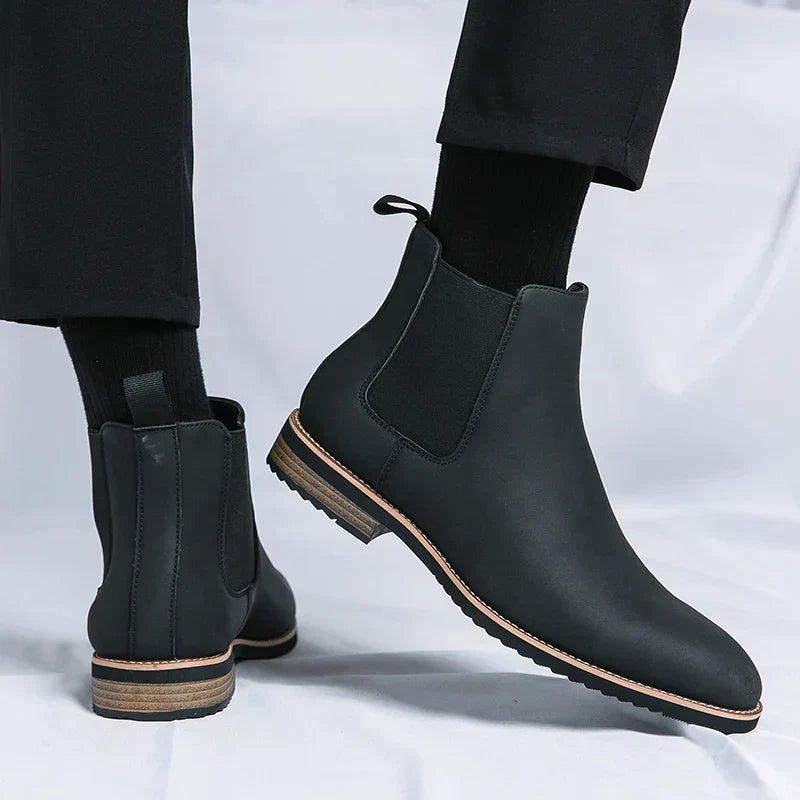 Clarence™ | Botas Chelsea de piel