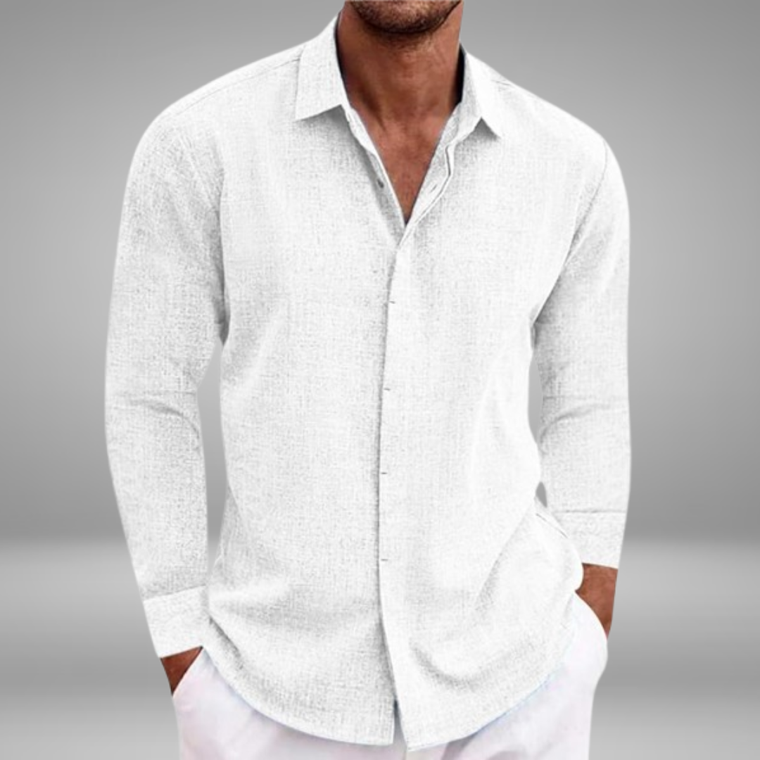 Alfredo™ Camisa Clásica de Lujo de Algodón