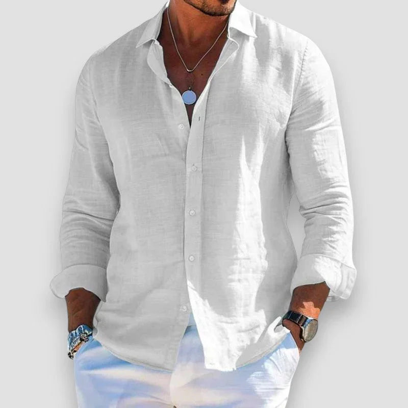 Julio | Camisa elegante de tejido transpirable