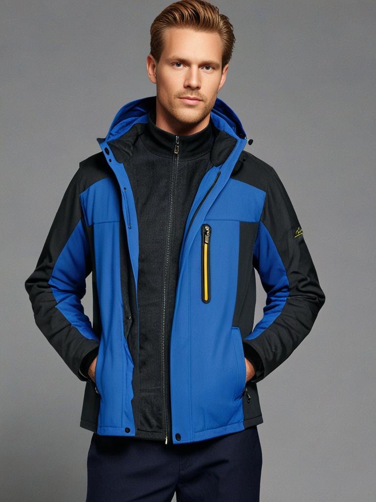 Chaqueta impermeable y duradera