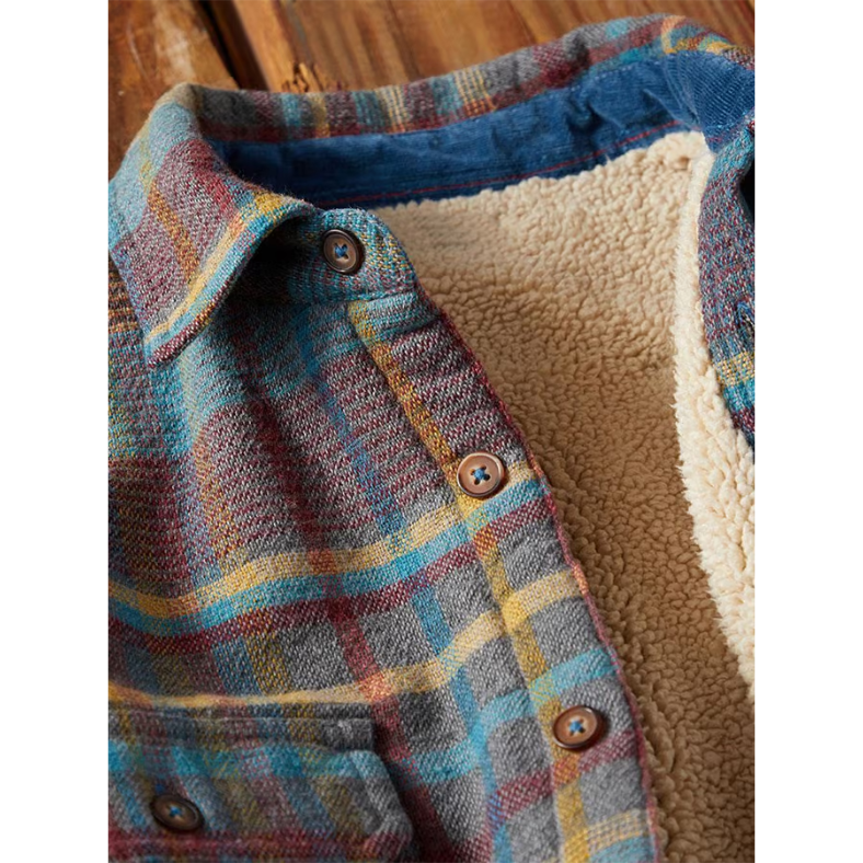 Austin | Vintage Western Plush Jacket