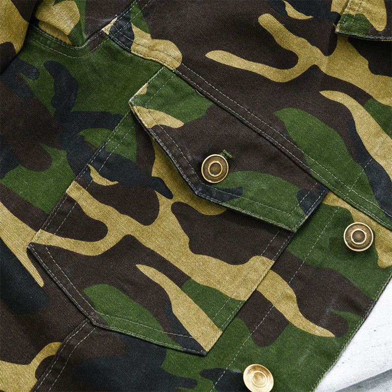 El Ranger | Chaqueta Camuflada Retro