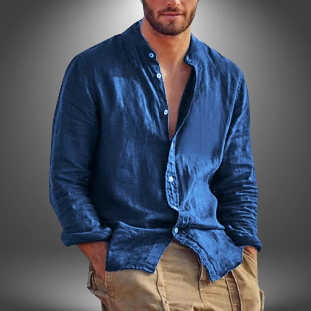 Pascual - Camisa de hombre en algodón premium