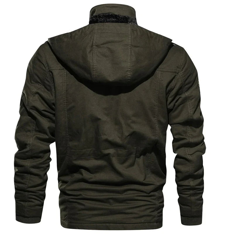 Logan™ | Chaqueta de estilo militar con forro cálido