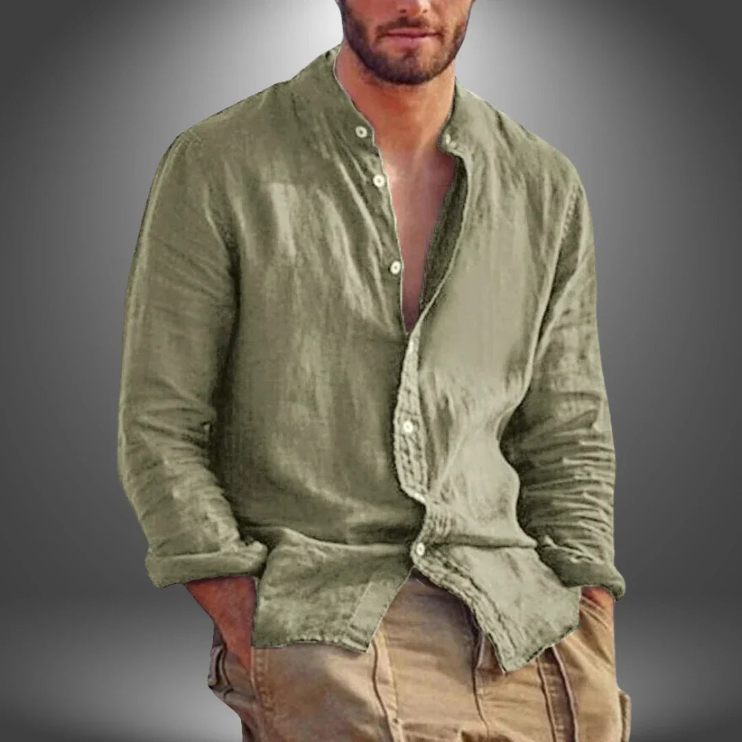 Pascual - Camisa de hombre en algodón premium