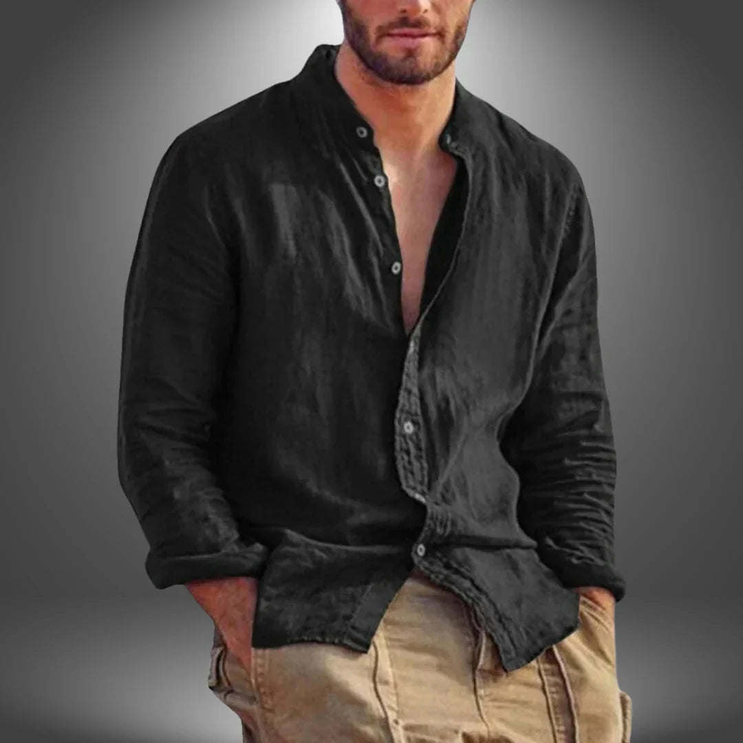 Pascual - Camisa de hombre en algodón premium