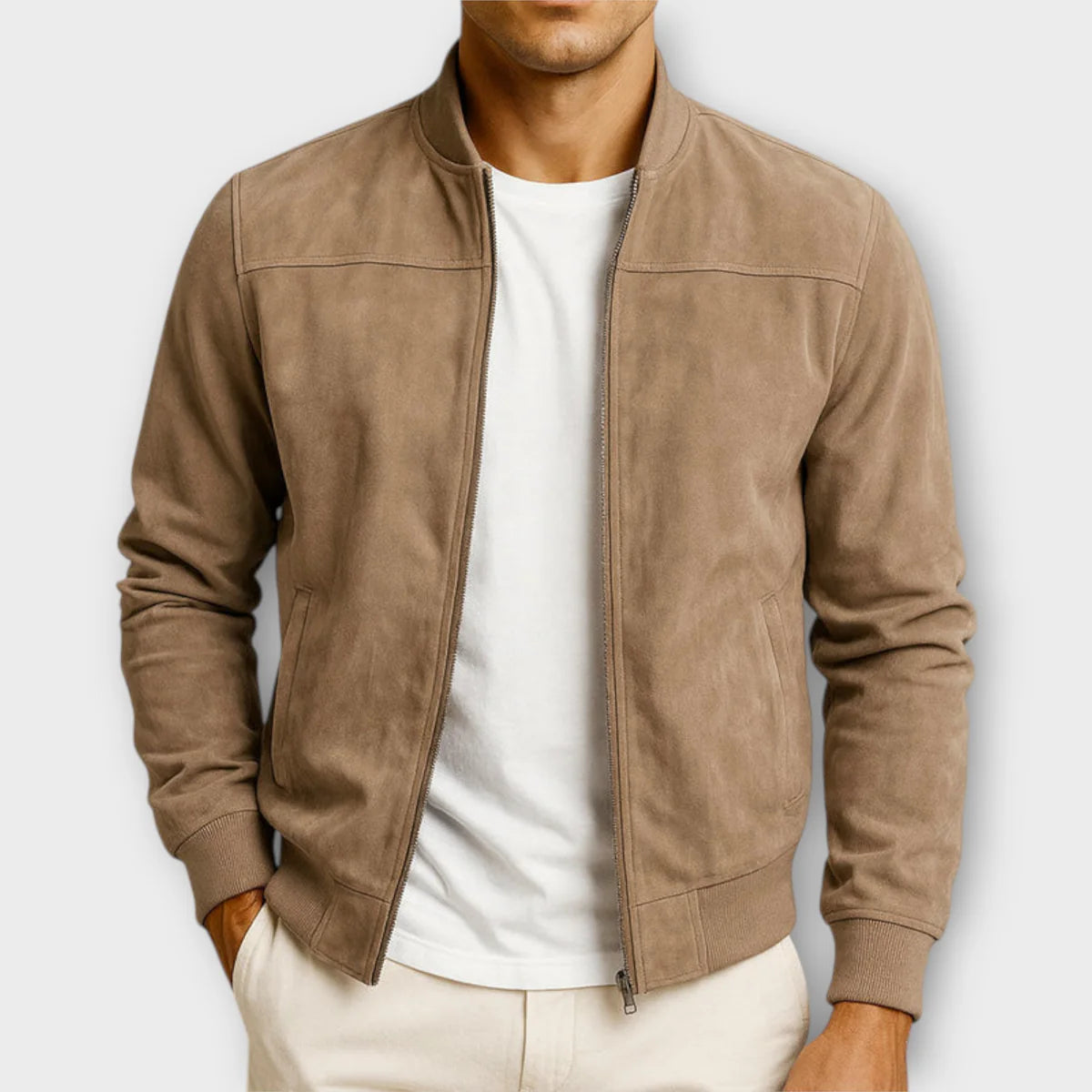 Joseph | Chaqueta de ante elegante para hombre