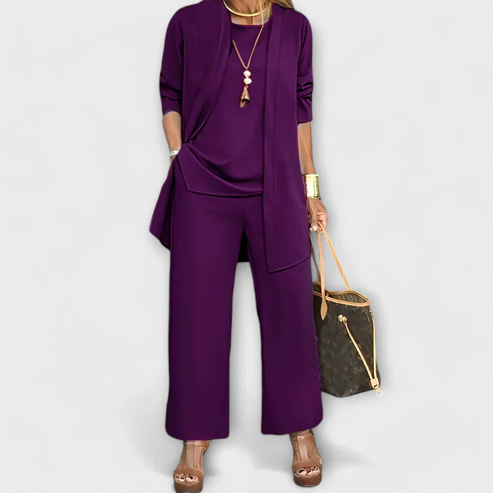 Felisa™ Conjunto Casual de 3 Piezas