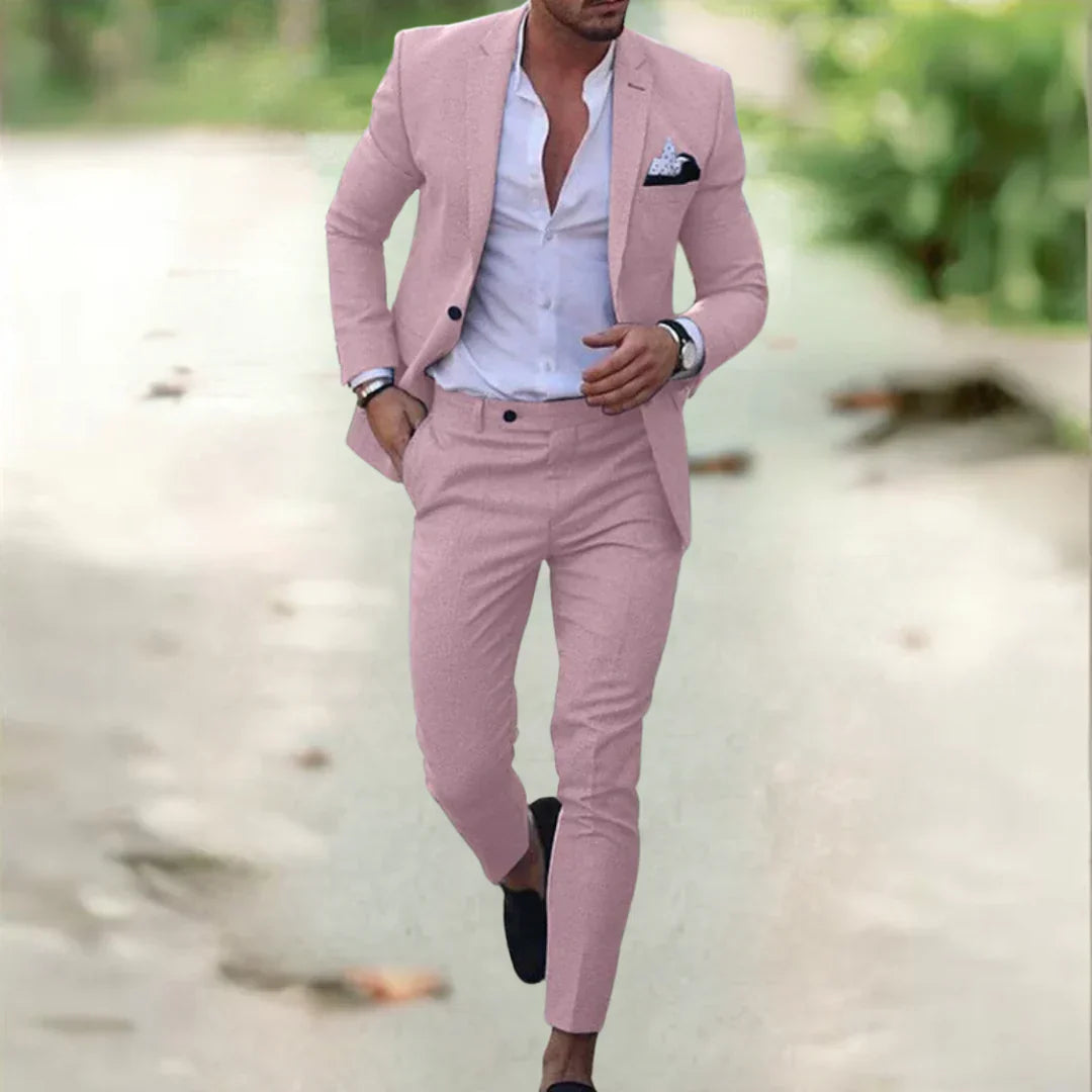 Giovanni - Traje elegante para hombre (Chaqueta + Pantalón)