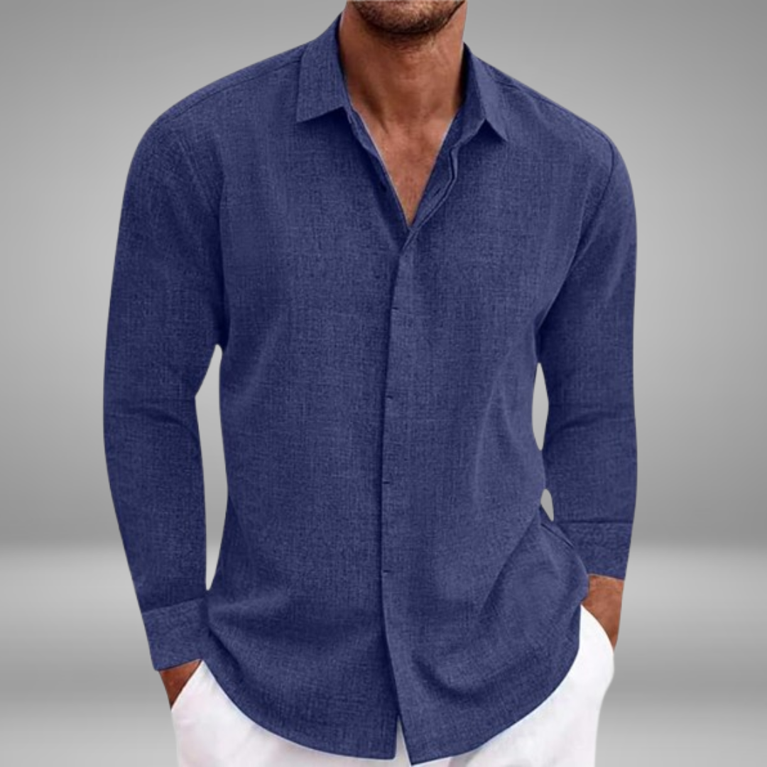 Alfredo™ Camisa Clásica de Lujo de Algodón