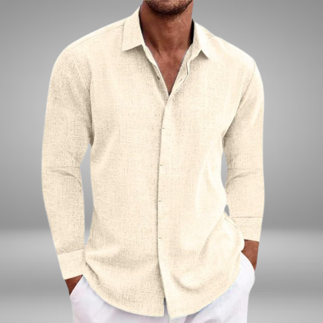 Alfredo™ Camisa Clásica de Lujo de Algodón