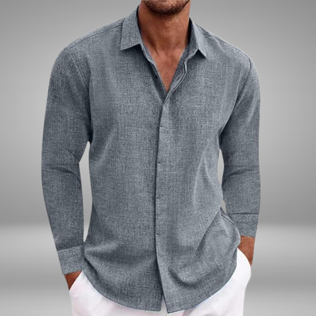 Alfredo™ Camisa Clásica de Lujo de Algodón