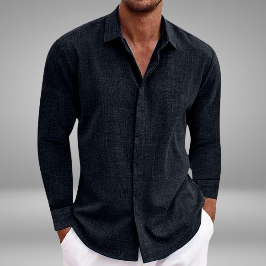 Alfredo™ Camisa Clásica de Lujo de Algodón