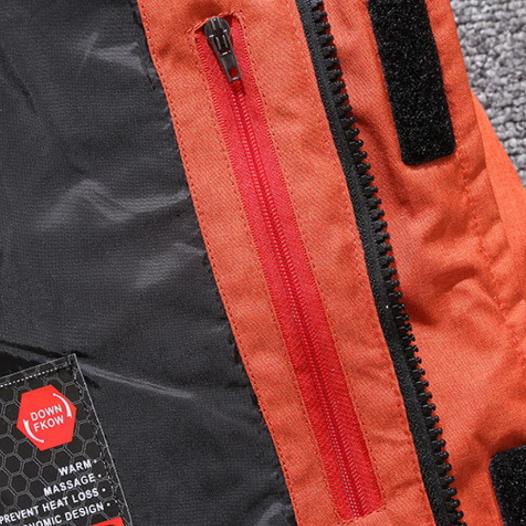 Kasper | Chaqueta de Invierno Acolchada para Hombre con Capucha