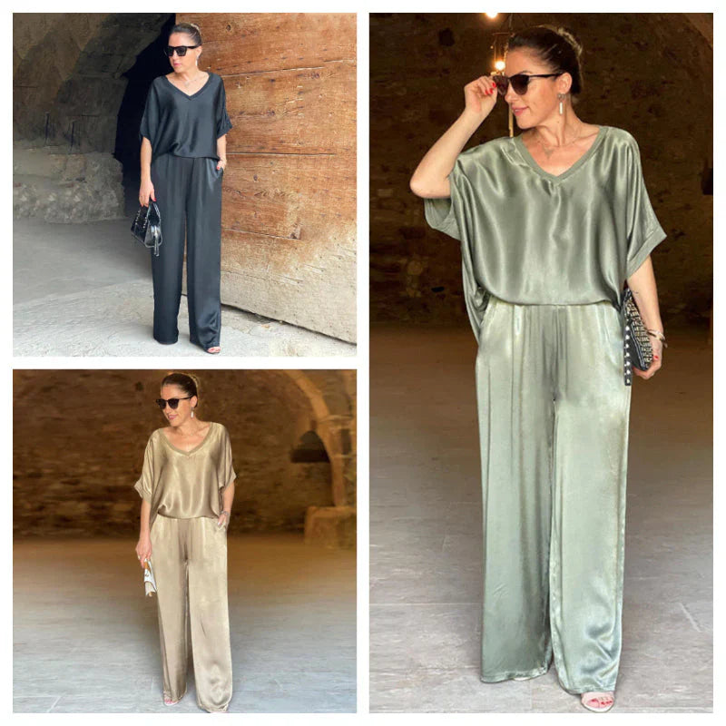 Antonietta™ Elegancia Brillante de Dos Piezas