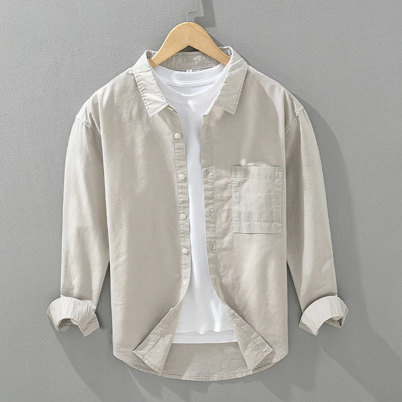 Ramón - Camisa Artesanal de Lino