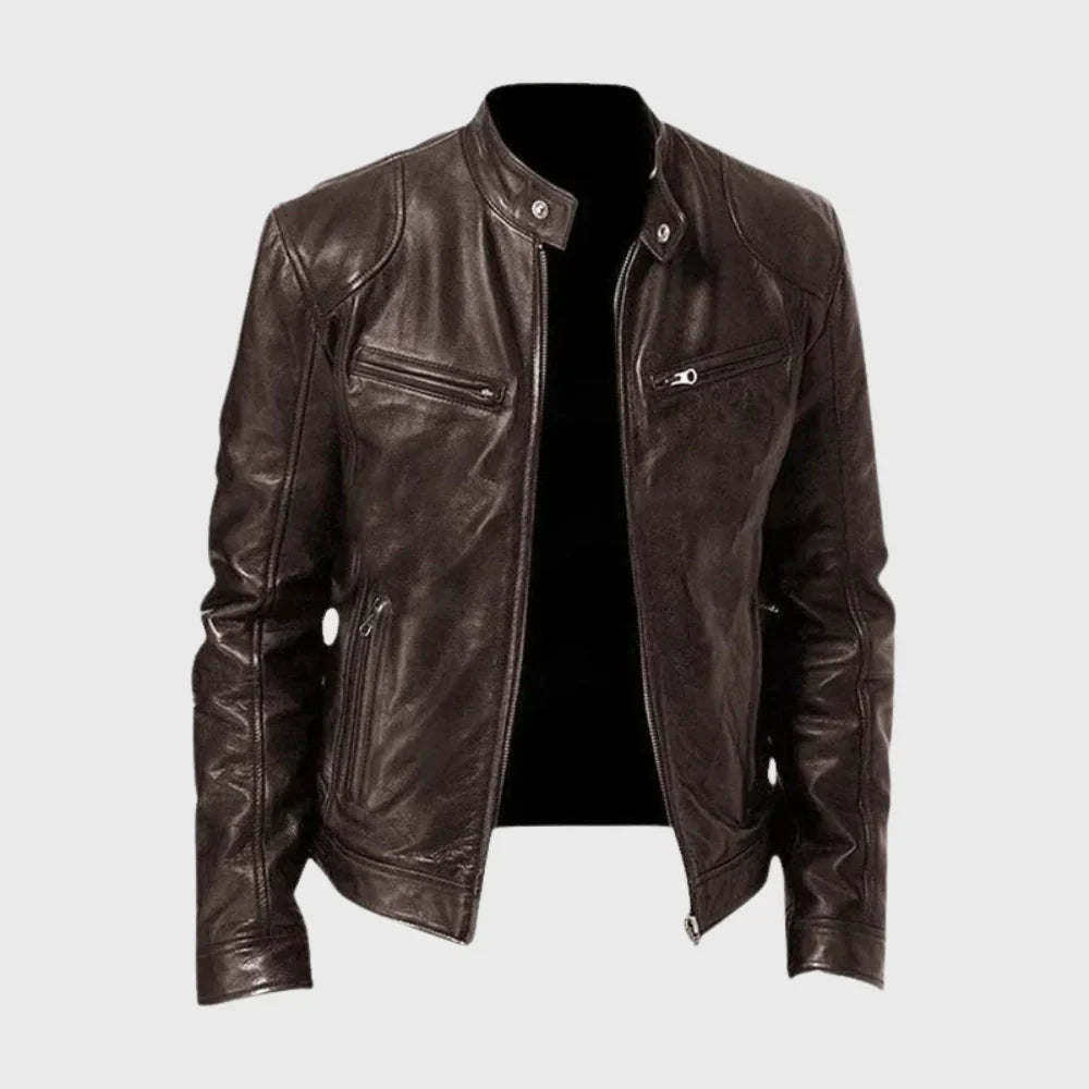Genesio | Chaqueta de piel para hombre