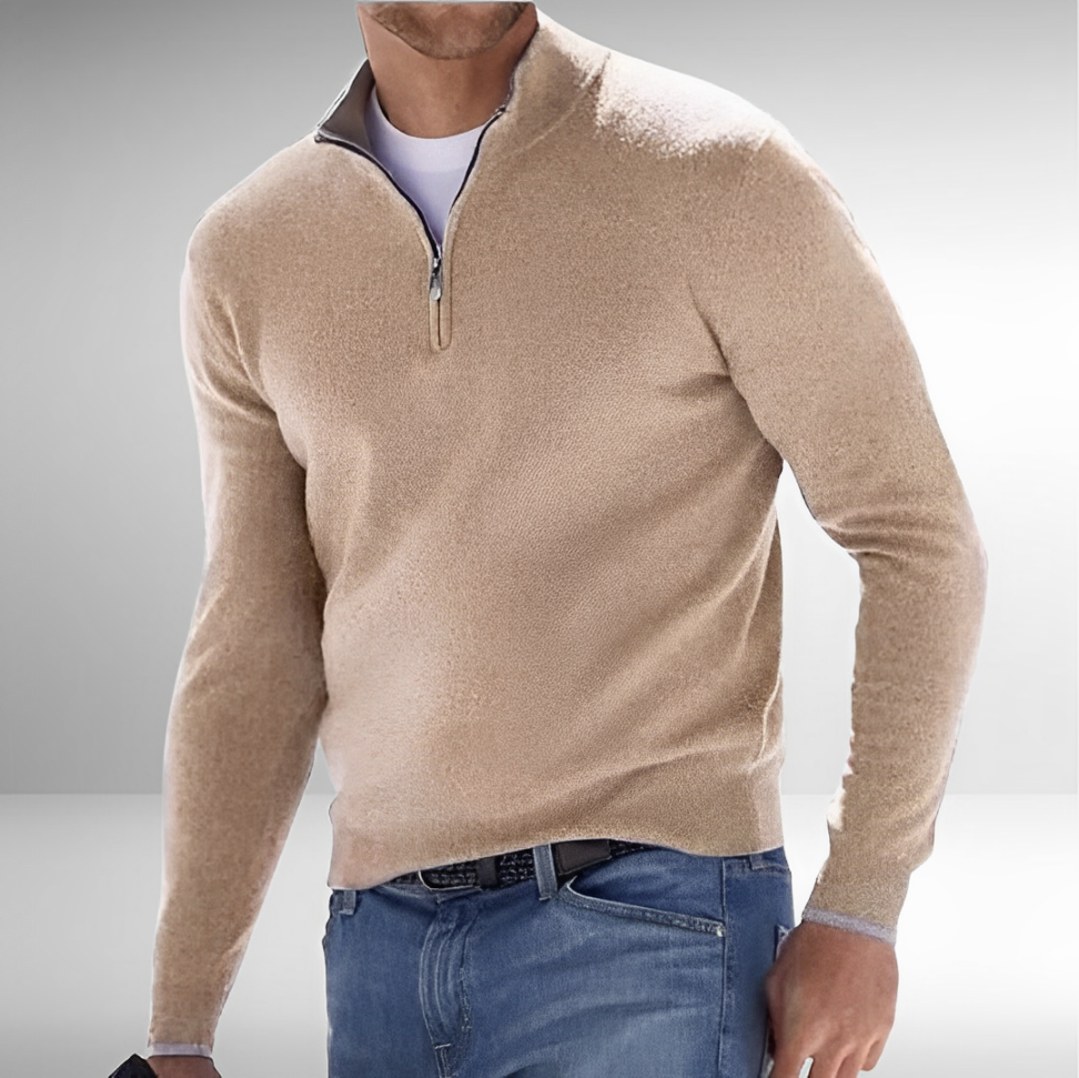 Raphael™ - Jersey de Lana Premium con Cremallera