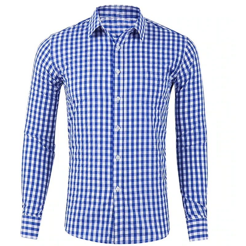 Joaquín - Camisa Casual de Hombre a Cuadros