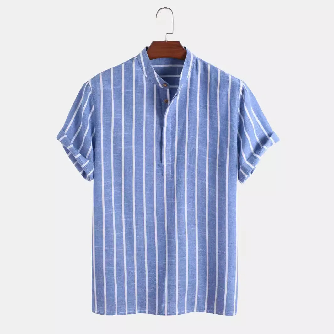 Positano - Camisa de Algodón Orgánico para Hombre