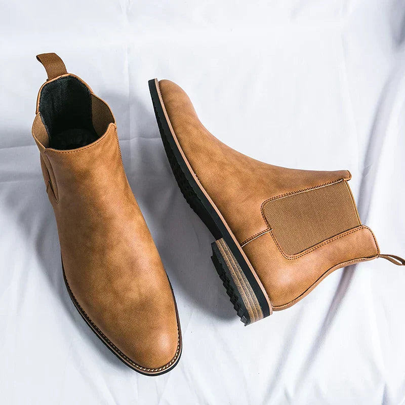 Clarence™ | Botas Chelsea de piel