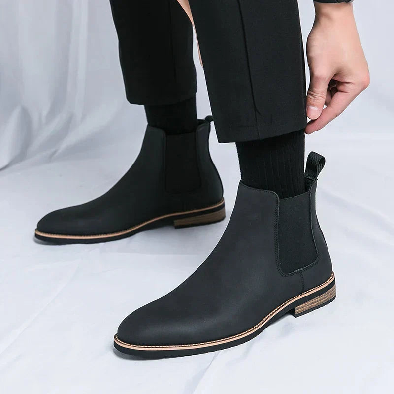 Clarence™ | Botas Chelsea de piel