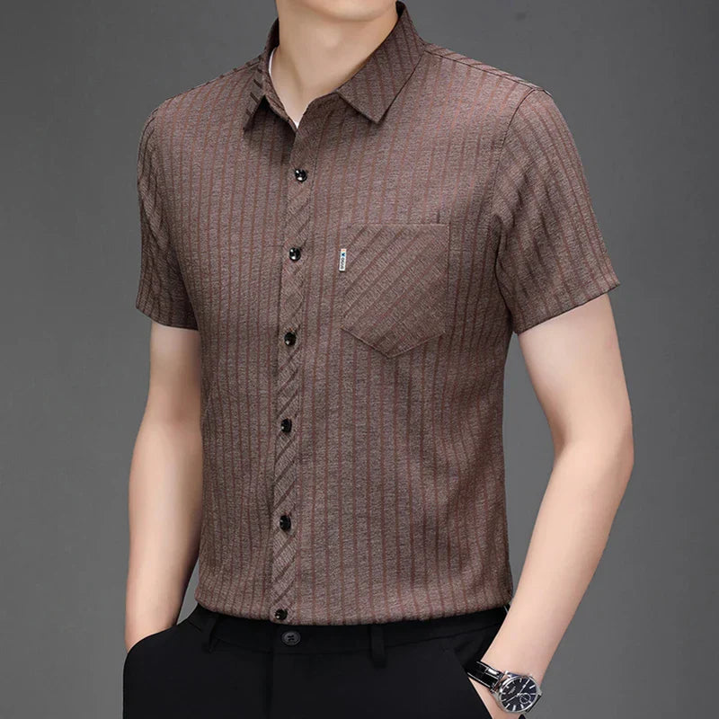 Pablo - Camisa casual de manga corta para hombre