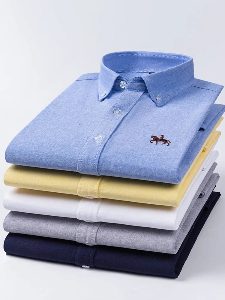 Raúl™ | Camisa de hombre 100% algodón de manga larga