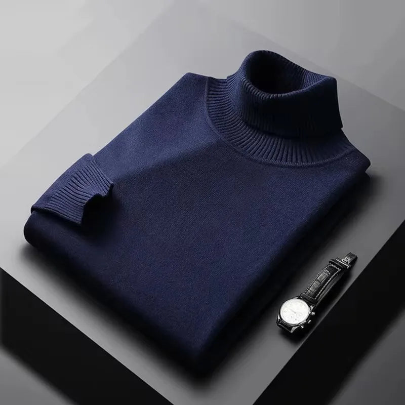 Oxford & Stone | Jersey de Cuello Alto de Cachemira