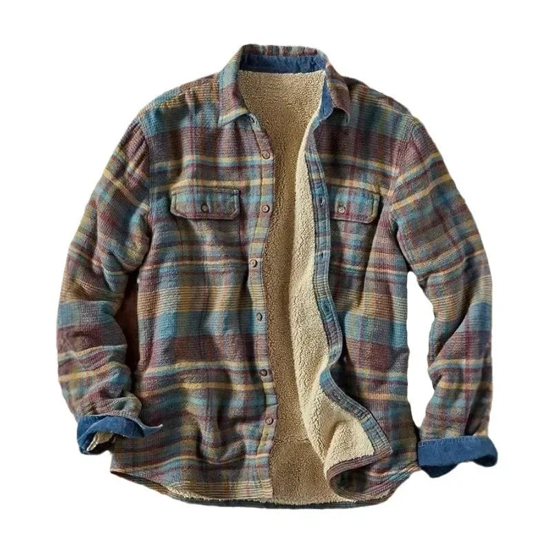 Austin | Vintage Western Plush Jacket